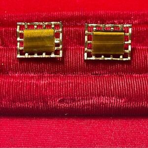 Tiger’s Eye Cuff Links